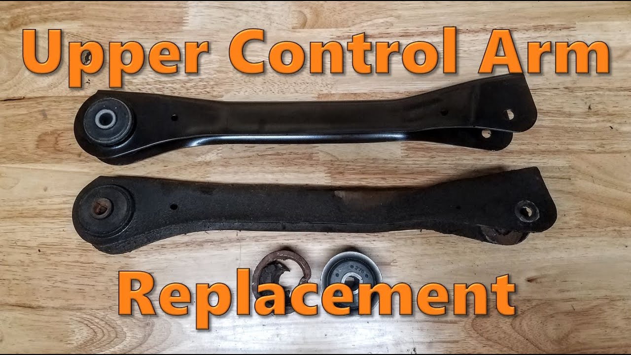 Jeep Upper Control Arm & Bushing Replacement - YouTube