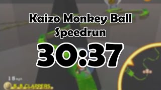 Kaizo Monkey Ball speedrun in 30:37 [World Record]