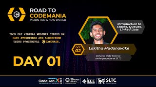 𝗥𝗼𝗮𝗱 𝘁𝗼 𝗖𝗼𝗱𝗲𝗺𝗮𝗻𝗶𝗮 '𝟮𝟮 | Day 01 | Introduction to Stacks, Queues, Linked lists