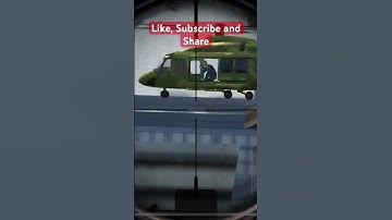 Sniper in chopper | Sniper 3D Assassin  Shoot to Kill | Game play | FPS | The Arena #gaming