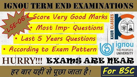 LSE-06 | Most Imp. Questions | Part-1 | Developmental Biology | TEE | BSC | Life Sciences | IGNOU |