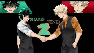 Taken by Deku and Bakugo. (Evil Deku and Bakugo x listener)