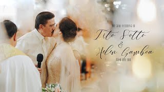 Tito Sotto and Helen Gamboa | On Site Wedding Film by Nice Print Photography