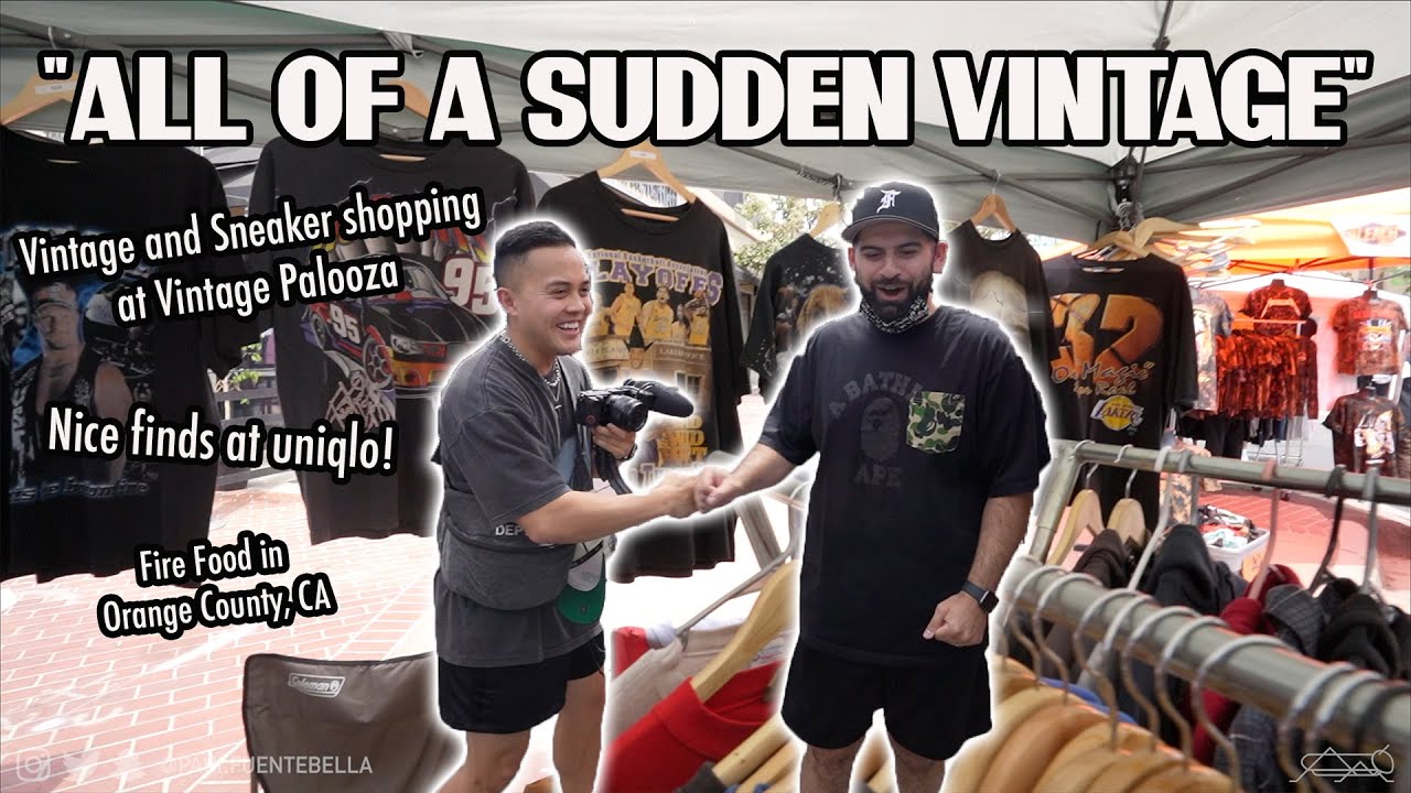 Vintage and Sneakers Shopping with Qias Omar