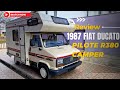 1987 Fiat Ducato Pilote R380 Camper Motorhome