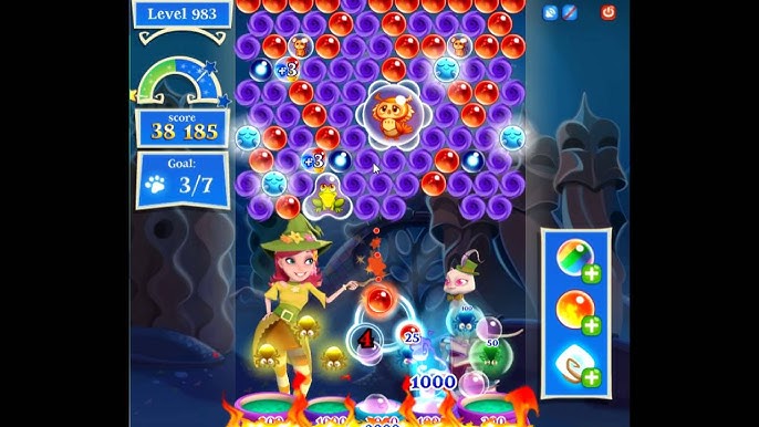 Bubble Witch Saga 2 Level 552 