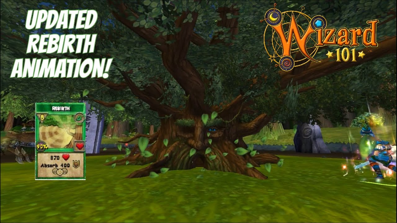 Wizard101 UPDATED REBIRTH ANIMATION! 4142021 YouTube