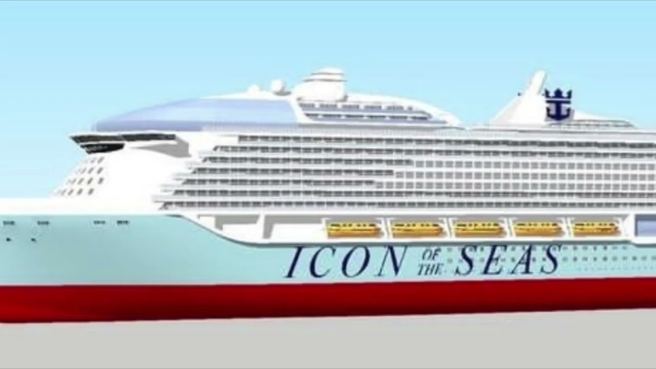 Royal Caribbean Icon Of The Seas Cruise Ship Design Youtube