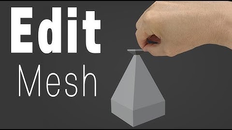 Editing Meshes in Geometry Nodes (Blender)