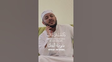 قيل لها ادخلي الصرح ما تيسر من سورة النمل هيثم الدخين Surah An-naml Haitham Aldokhin