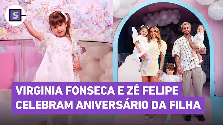 Virgínia Fonseca and Zé Felipe celebrate their daughter Maria Alice's birthday with a luxurious p...