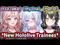 New Hololive Trainees Are Too Adorable and Sound So Cute 【Hololive】