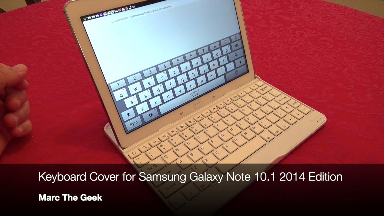 custodia galaxy note 10.1 2014 edition tastiera