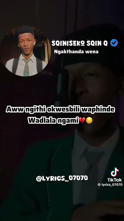 Ngakthanda wena by sqiniseko