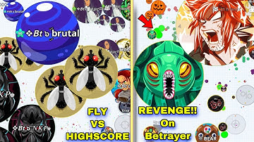 SOLO VS HIGHSCORE - REVENGE ON BETRAYER MY BEST VIDEO EVER🤯!! (Agar.io Mobile)