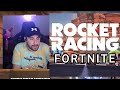 JUGANDO POR PRIMERA VEZ ROCKET RACING X FORNITE | SALE MAL | ES UN BUEN JUEGO?