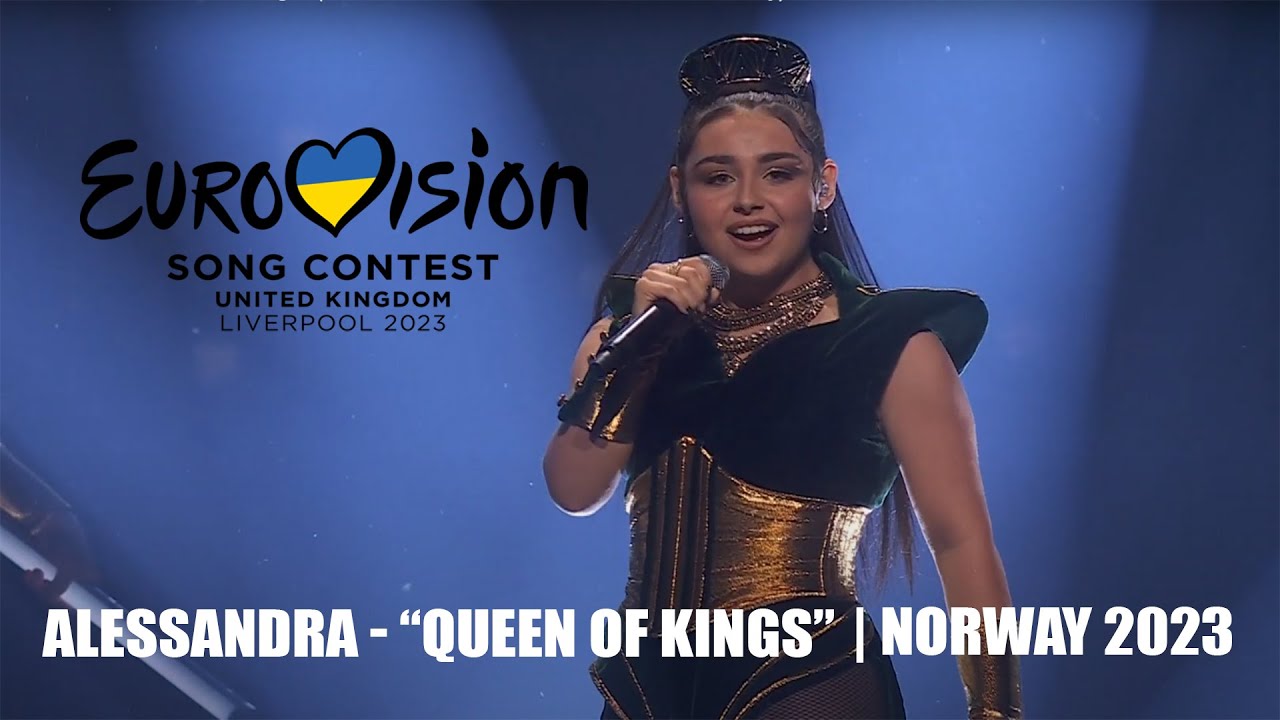 Alessandra Mele - Queen of Kings - LIVE (Melodi Grand Prix 2023, Semi-Final  1) 