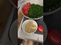 Tabouli in the making 🙂
