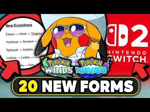 20 NEW FORMS FOR WINDS & WAVES RUMOR! NEW Controversial Nintendo Updates!