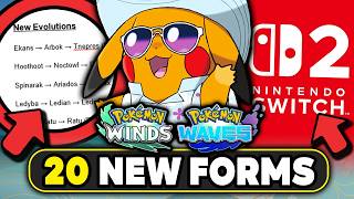 20 NEW FORMS FOR WINDS & WAVES RUMOR! NEW Controversial Nintendo Updates! screenshot 3