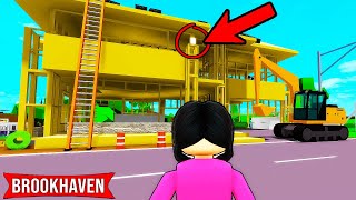 New CONSTRUCTION UPDATE ADDED to Roblox Brookhaven RP