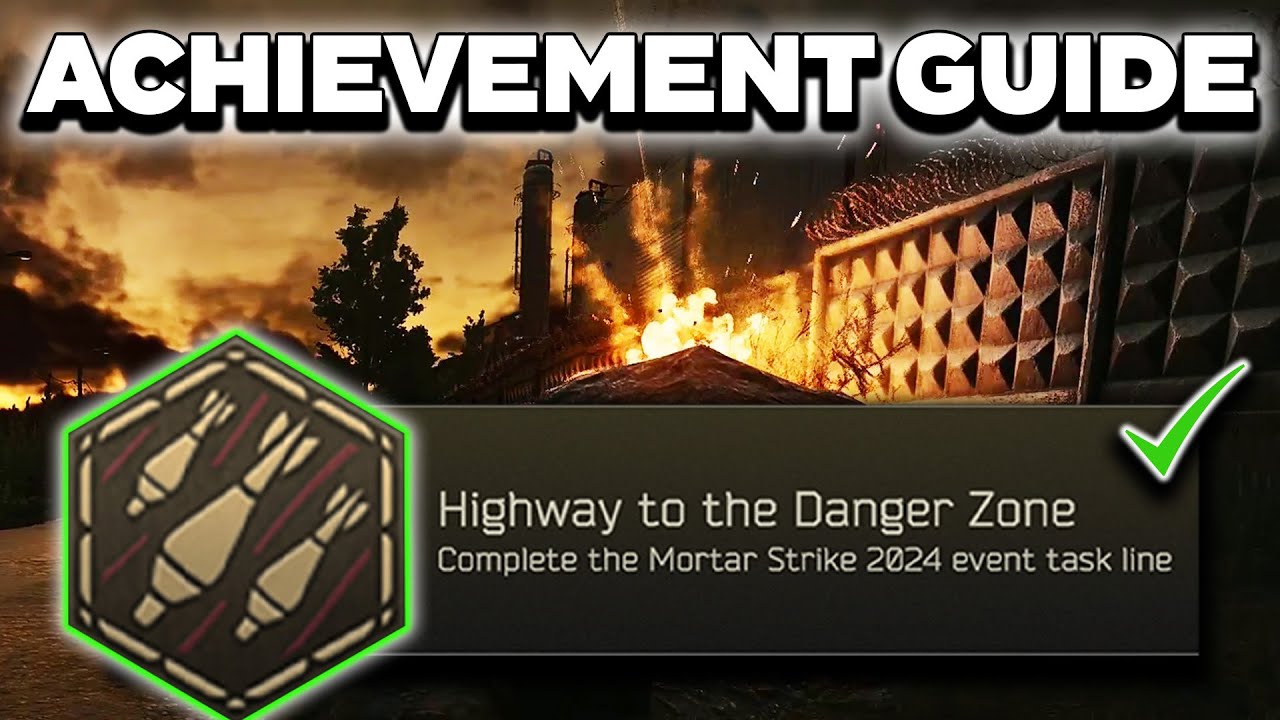 LIMITED TIME ACHIEVEMENT - Full Guide - Escape From Tarkov Mortar Event Guide