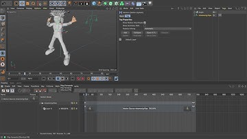 How to Merge (or Combine) Multiple Mixamo or Motion Capture Animations in Maxon Cinema 4d - Part 01