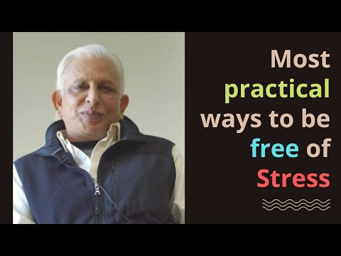Most practical ways to be free of Stress | Sri M