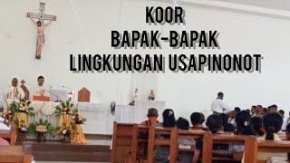 TULU' NEU USI || KOOR BAPAK-BAPAK LING. USAPINONOT ~ PAROKI ST. FRANSISKUS ASISI MAMSENA
