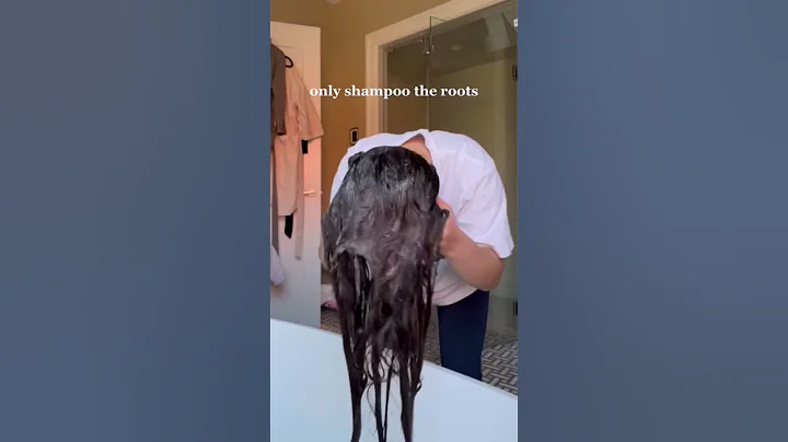 How I get that shiny and silky looking hair ✨#hairroutine - DayDayNews