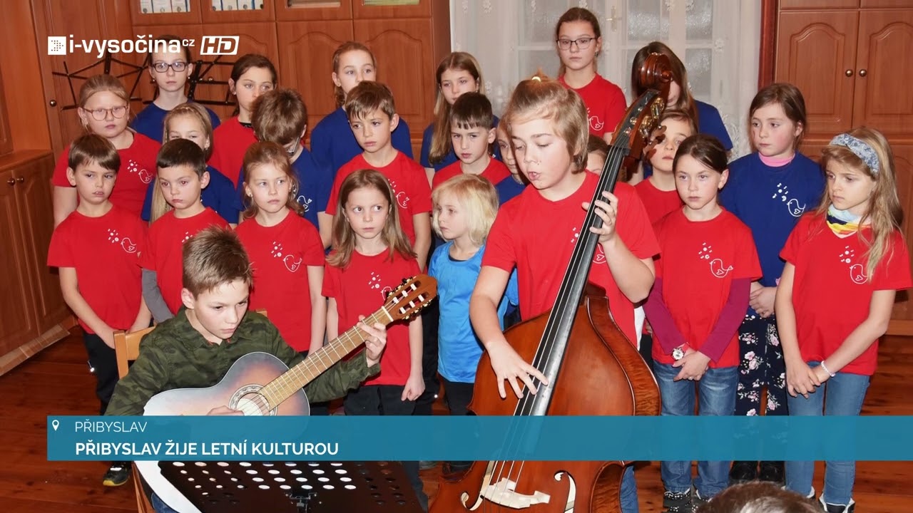 PŘIBYSLAV ŽIJE LETNÍ KULTUROU