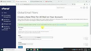 How To Create Custom Email Filters Tamil In cPanel | Block Spam Using the cpanel Global Filter Tamil