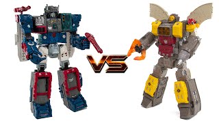 Transformers Taitan Class Fortress Maximus VS Omega Supreme Vehicles Robot Toys