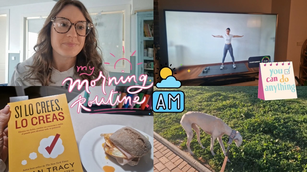 Empieza ASÍ tus MAÑANAS 🌞para Sentir ENERGÍA 🏋‍♀️| Rutinas Cristidecor Home | VLOG