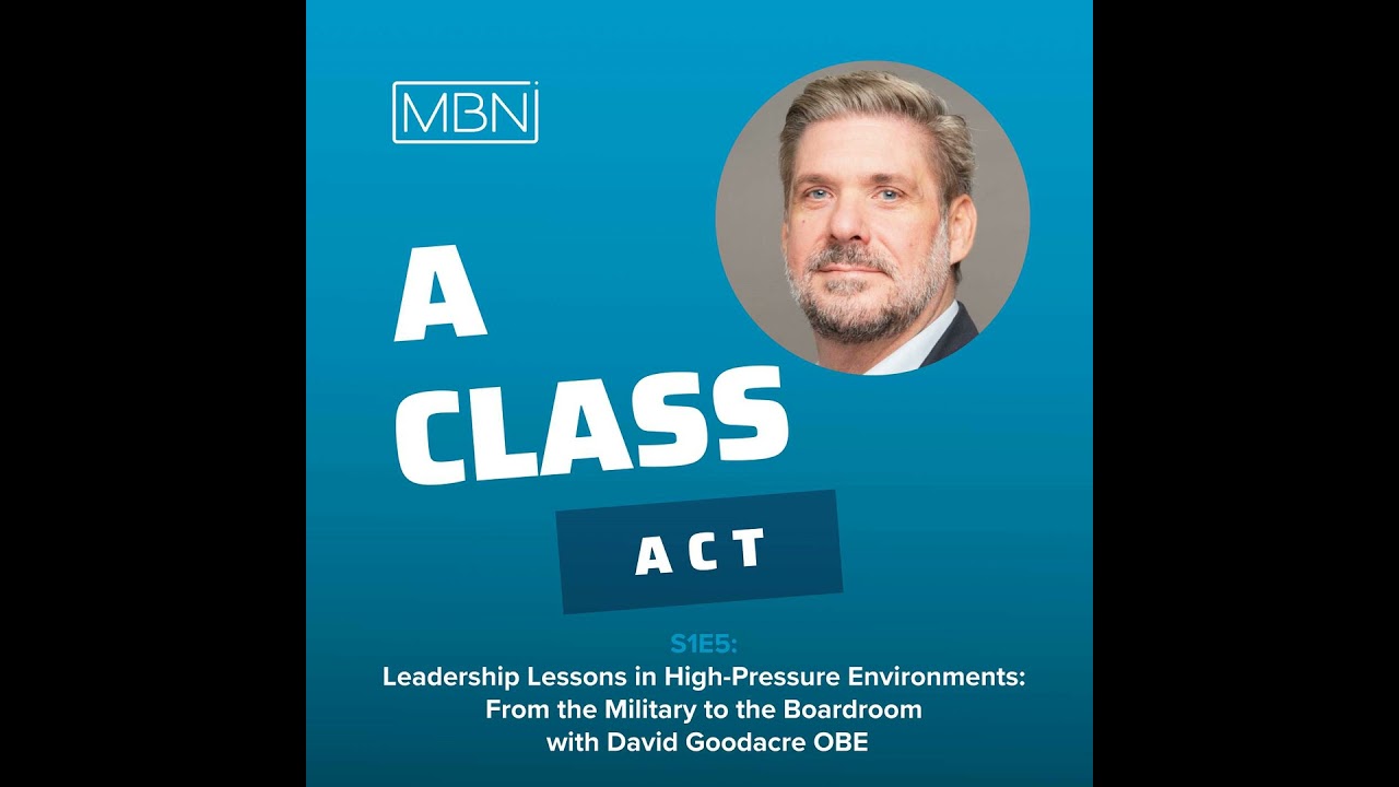 Leadership Lessons in High-Pressure Environments: From the Military to the Boardroom with David G...