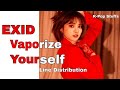 EXID - Vaporize Yourself (Line Distribution)