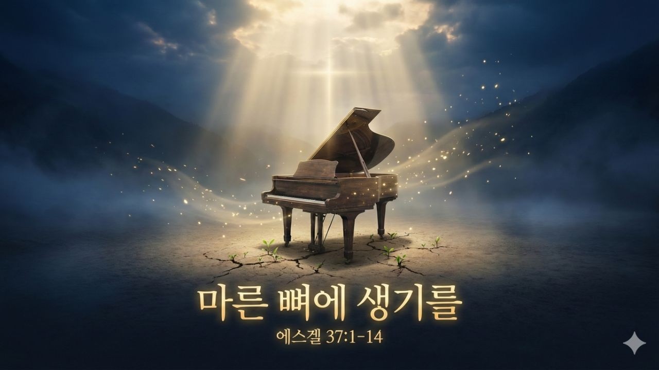 마른 뼈에 생기를 | 에스겔 37장 찬양 | 회복의 은혜 CCM 발라드 | 피아노 워십