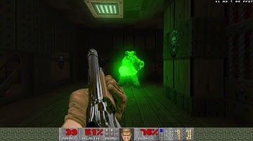 Doom Custom Maps (BROKEN): "A level for Doom II" by I3lackDahlia - UV blind run
