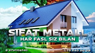 Металлочерепица, Профнастил, Сайдинг в Узбекистане. Metall roof (Металлическая кровля).