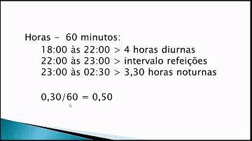 O que se caracteriza como adicional noturno?