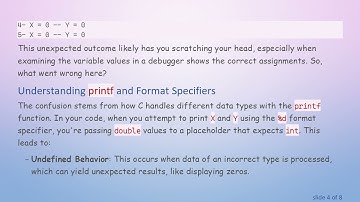 Fixing the Printing Issue in C: Understanding Structs and Format Specifiers