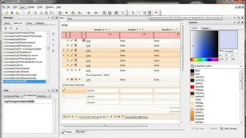 V11 Style Builder - Using the "Appearance" Tool in the "Design Mode"