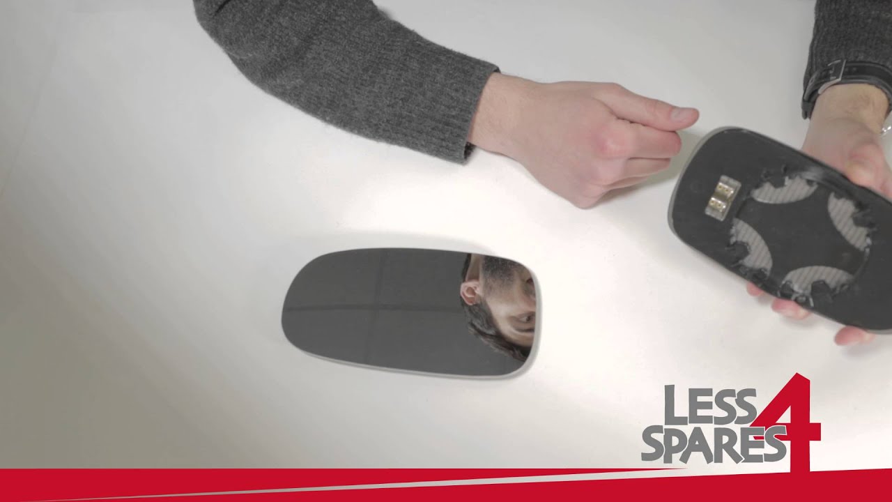 Replacement Wing Door Mirror Glass for Saab 95 20032008 YouTube