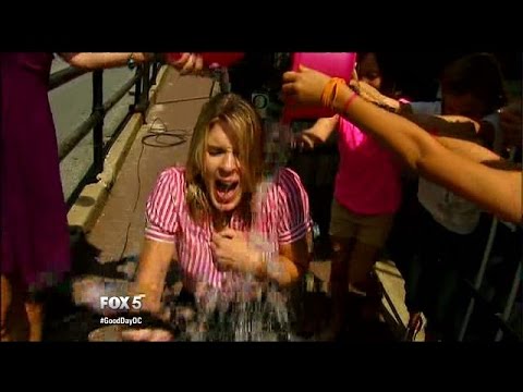 #IceBucketChallenge: Holly Morris accepts the ALS Ice Bucket Challenge