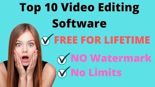 Top 10 Free Video Editing Software For Lifetime In 2019 | No Watermark and No Limits screenshot 1