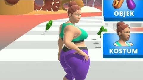 Fat 2 Fit 🥒🥒😜 All Level Gameplay Android Run Games Girls #24