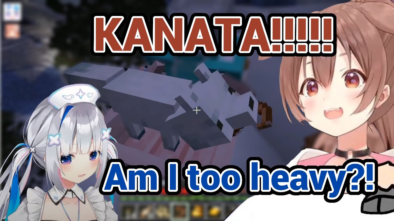 Korone and Kanata's Journey to Take The Arctic Fox but It's Just... in New Hololive Minecraft Server