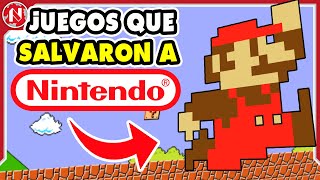 Top 10 - Juegos que SALVARON a Nintendo de la QUIEBRA