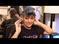 jenna marbles destroying her hair for 3 minutes straight