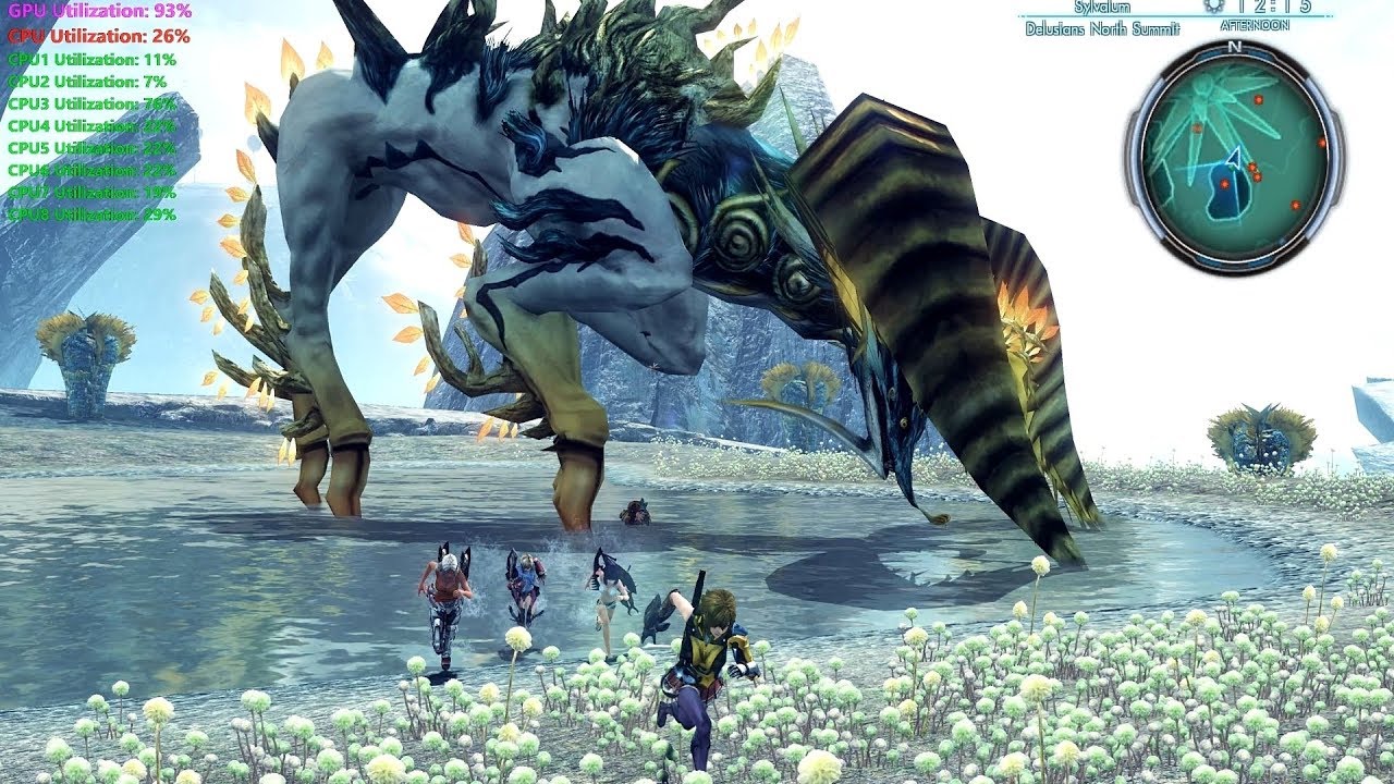 CEMU 1.17.2b~Xenoblade Chronicles X 4K 60FPS Multicore Recompiler